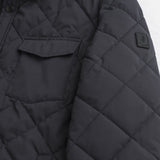 Diamond Quilted Overshirt