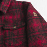 Overshirt in Lana Cotta a Quadri