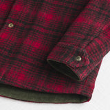 Overshirt in Lana Cotta a Quadri