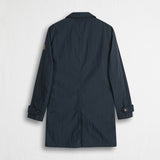Foldable Car Coat Jacket - Navy Blue
