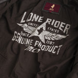 100% Leather Biker Jacket - Chocolate