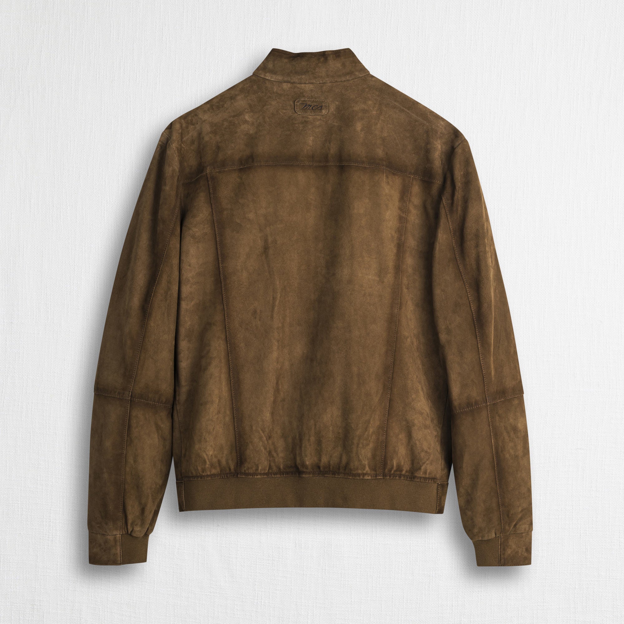 Giacca 100% Pelle Scamosciata - Soil Brown