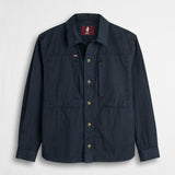 Giacca camicia in cotone Relaxed Fit - Navy Blue