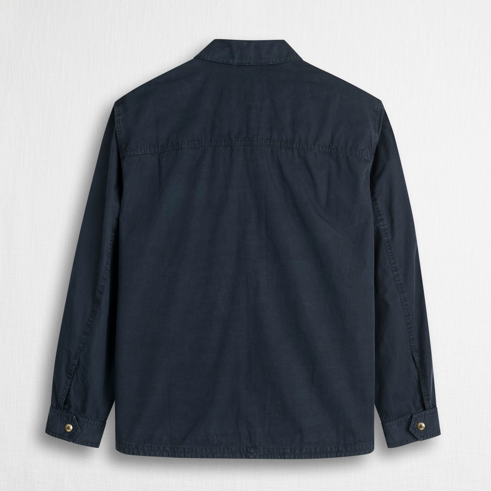 Giacca camicia in cotone Relaxed Fit - Navy Blue