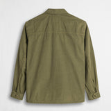 Giacca camicia in cotone Relaxed Fit - Militar Green