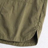 Giacca camicia in cotone Relaxed Fit - Militar Green