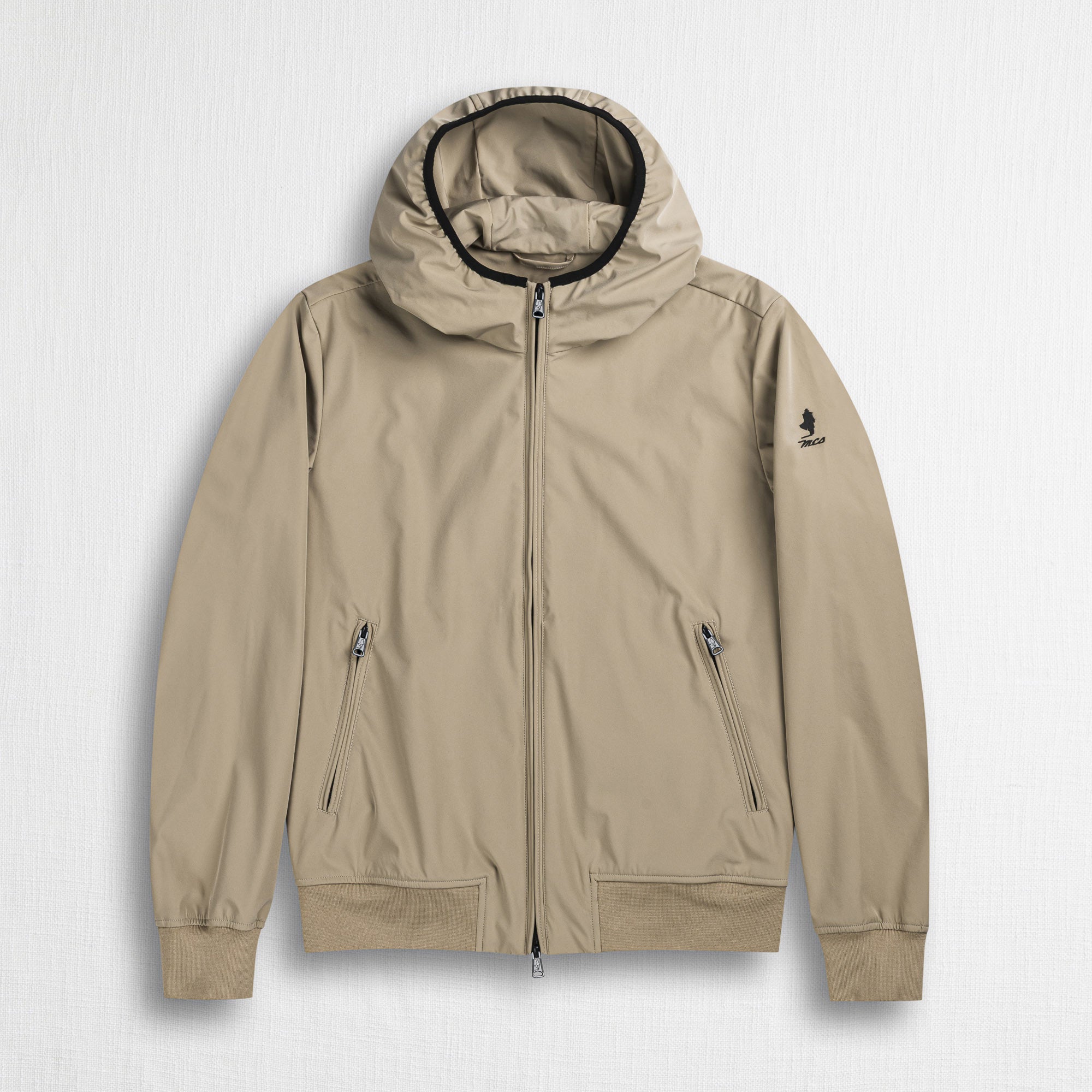 Giacca Softshell con cappuccio - Khaky