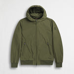 Giacca Softshell con cappuccio - Dark Olive