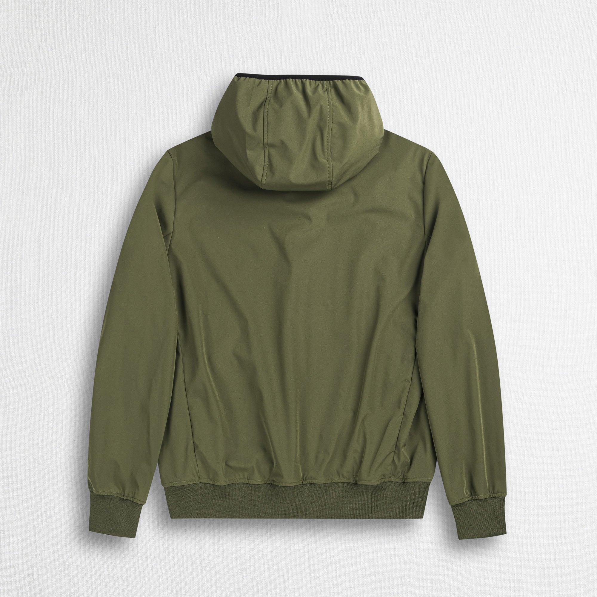 Giacca Softshell con cappuccio - Dark Olive