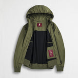 Softshell jacket with hood - Dark Olive