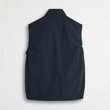 Gilet smanicato in softshell - Navy Blue