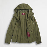 Lightweight rain jacket - Dark Olive