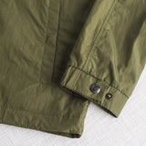 Lightweight rain jacket - Dark Olive