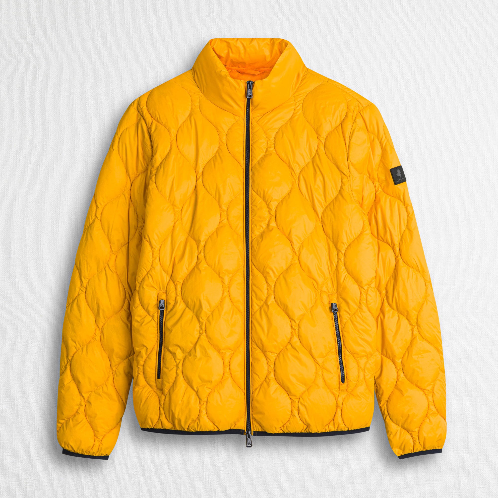 Piumino leggero trapuntato a cipolla - Gold Yellow