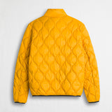 Lightweight quilted down jacket - Gold Yellow