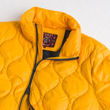 Lightweight quilted down jacket - Gold Yellow