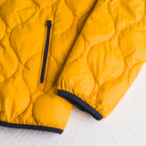 Lightweight quilted down jacket - Gold Yellow