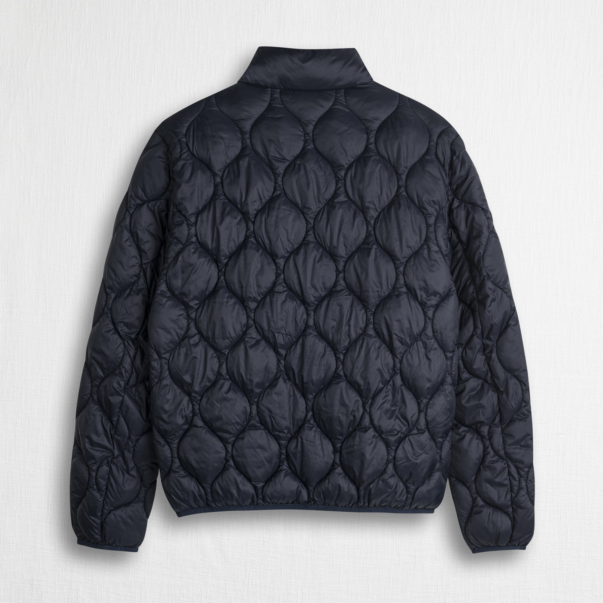 Piumino leggero trapuntato a cipolla - Navy Blue