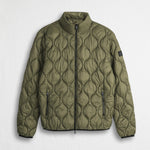 Piumino leggero trapuntato a cipolla - Dark Olive