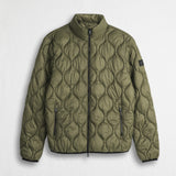 Piumino leggero trapuntato a cipolla - Dark Olive