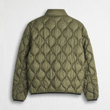 Lightweight quilted down jacket - Dark Olive