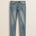 Jeans 5 Tasche Stretch Slim Fit fronte - Mid-Light Blue