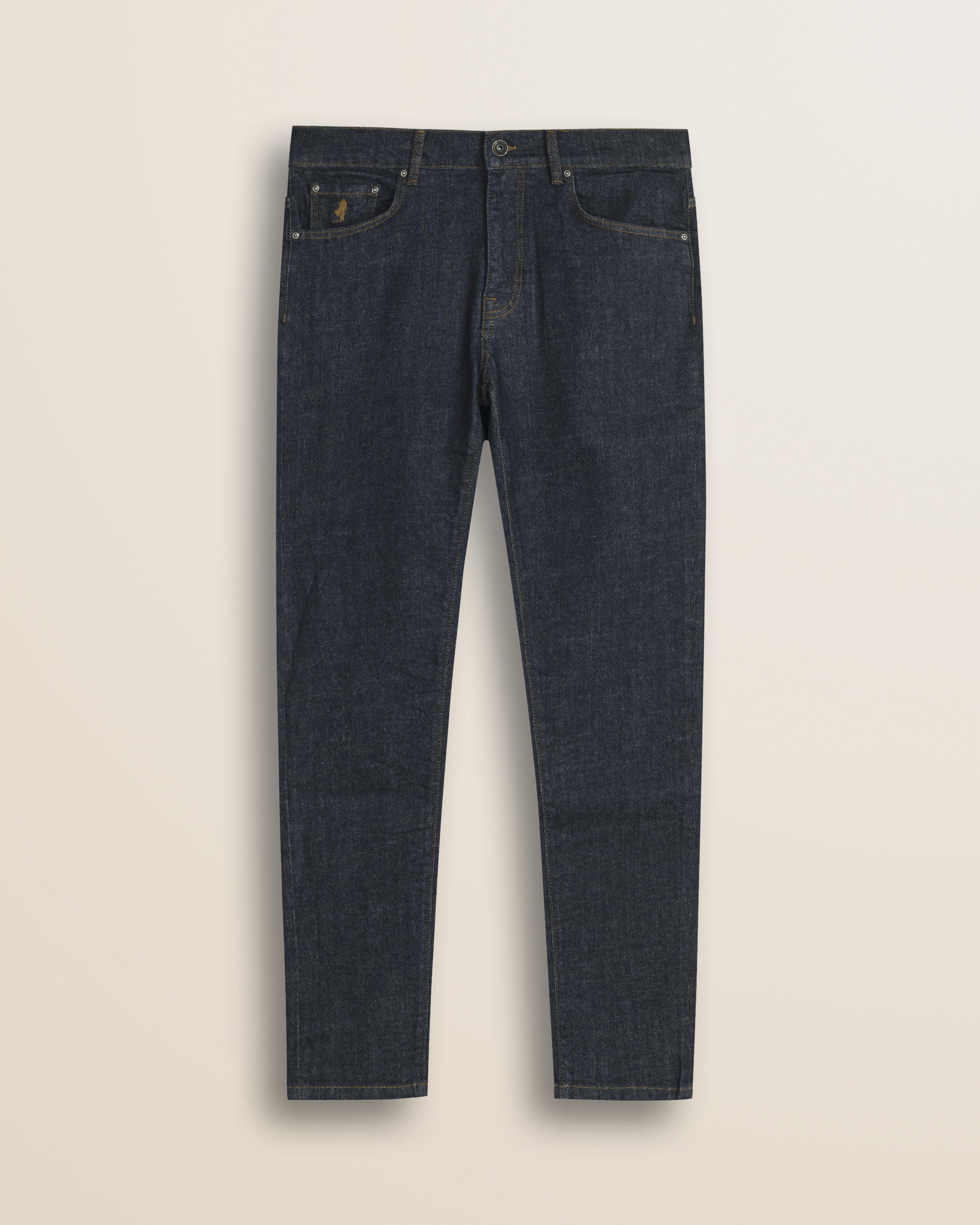 Jeans 5 Tasche Stretch Slim Fit fronte - Rinse