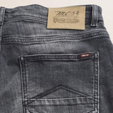 Jeans 5 Tasche Nero Wiser Wash Slim Fit dettaglio retro - Black Denim
