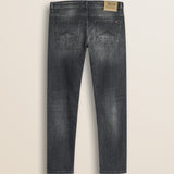 Jeans 5 Tasche Nero Wiser Wash Slim Fit retro - Black Denim