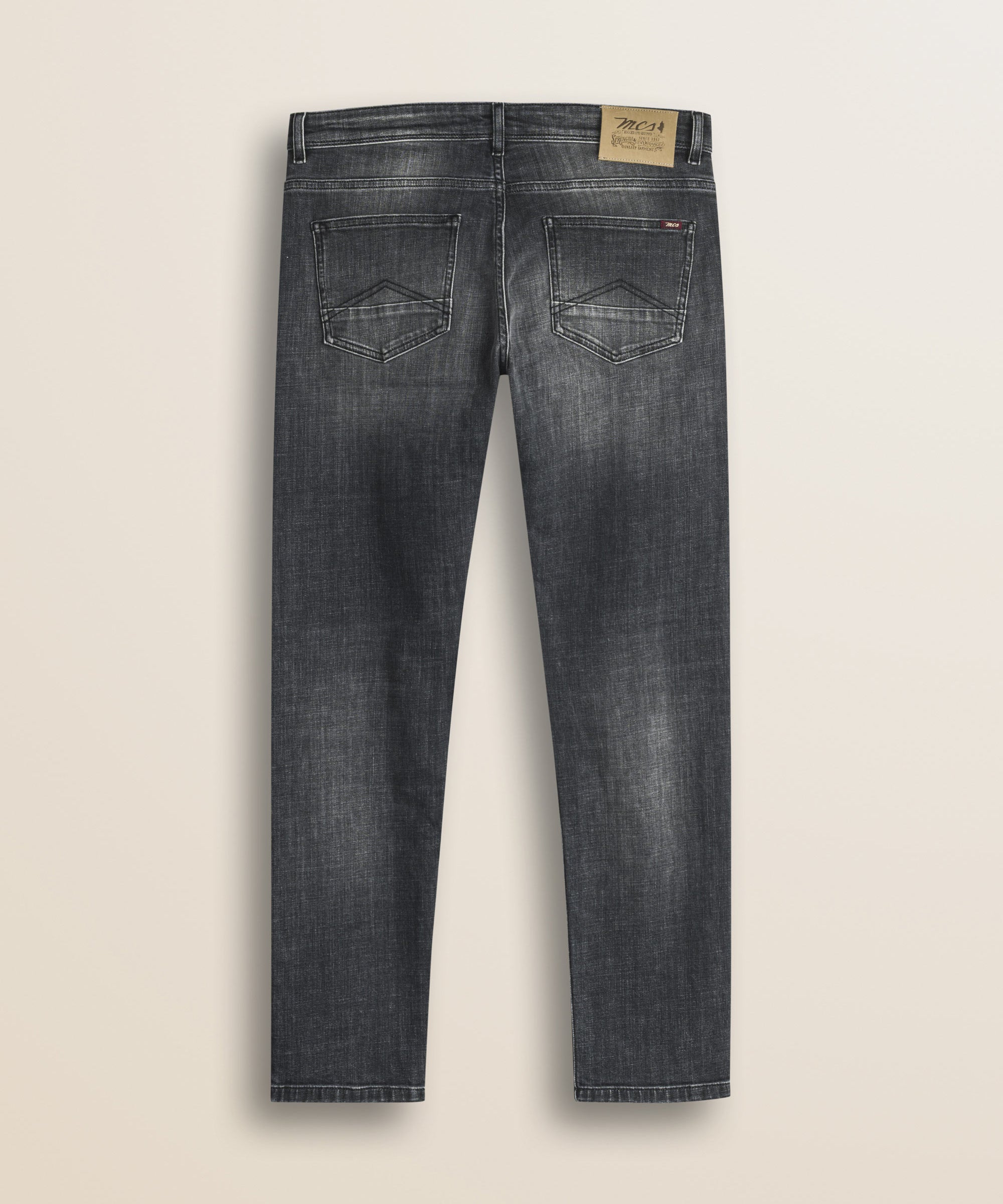Jeans 5 Tasche Nero Wiser Wash Slim Fit retro - Black Denim