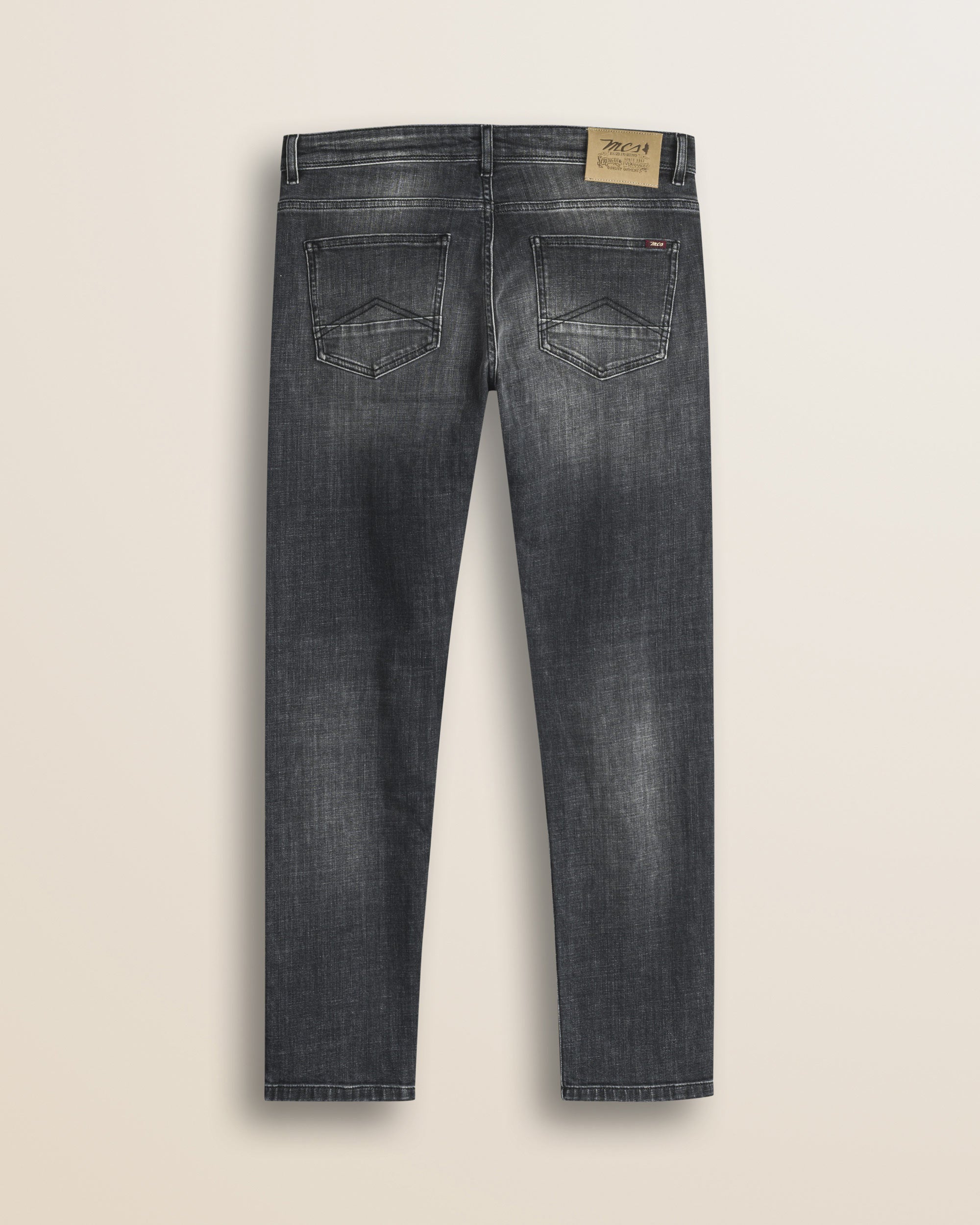 Jeans 5 Tasche Nero Wiser Wash Slim Fit retro - Black Denim