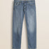 Jeans 5 Tasche Regular Fit Due Lavaggi fronte - Medium Blue