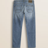 Jeans 5 Tasche Regular Fit Due Lavaggi retro - Medium Blue