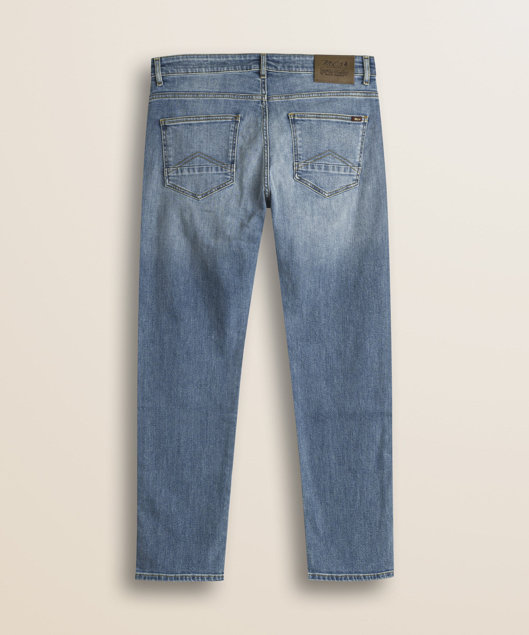 Jeans 5 Tasche Regular Fit Due Lavaggi retro - Medium Blue