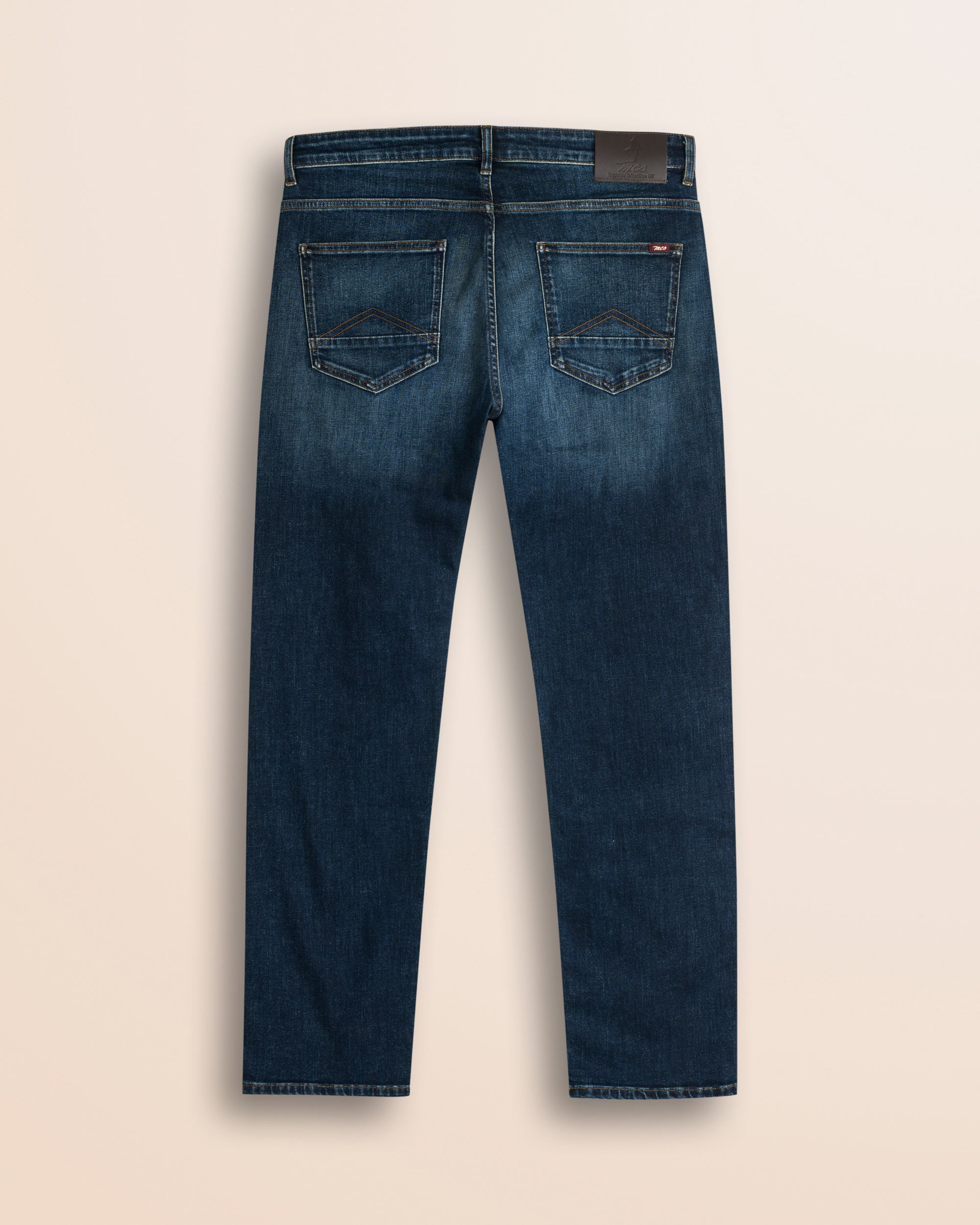 Jeans 5 Tasche Regular Fit Due Lavaggi retro - Dark Blue