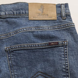 Jeans 5 Tasche Regular Fit dettaglio retro - Medium Blue