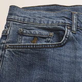 Jeans 5 Tasche Regular Fit dettaglio tasca - Medium Blue