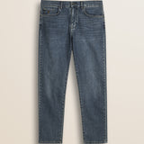 Jeans 5 Tasche Regular Fit fronte - Medium Blue