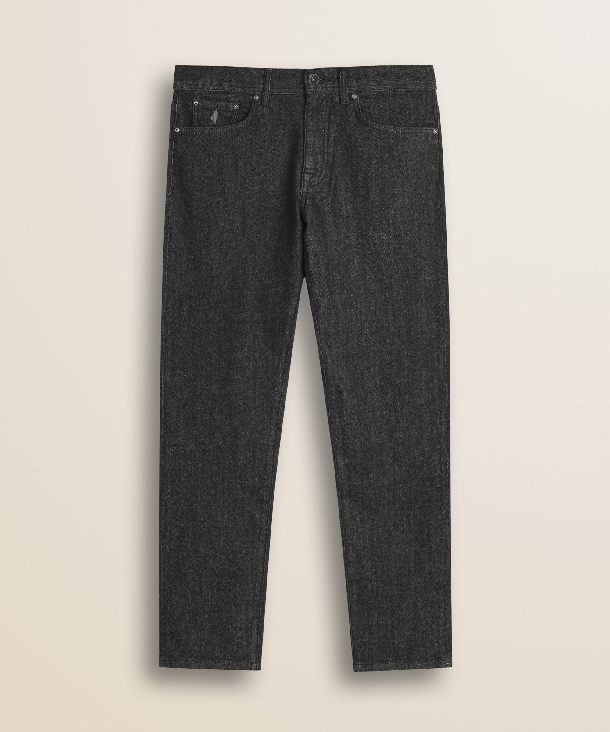 Jeans 5 Tasche Regular Fit fronte - Crossed Blue