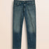Jeans 5 Tasche con Tintura Beige Regular Fit fronte - Destressede Blue