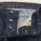 Jeans 5 Tasche Rinse Pesante Regular Fit dettaglio apertura - Rinse