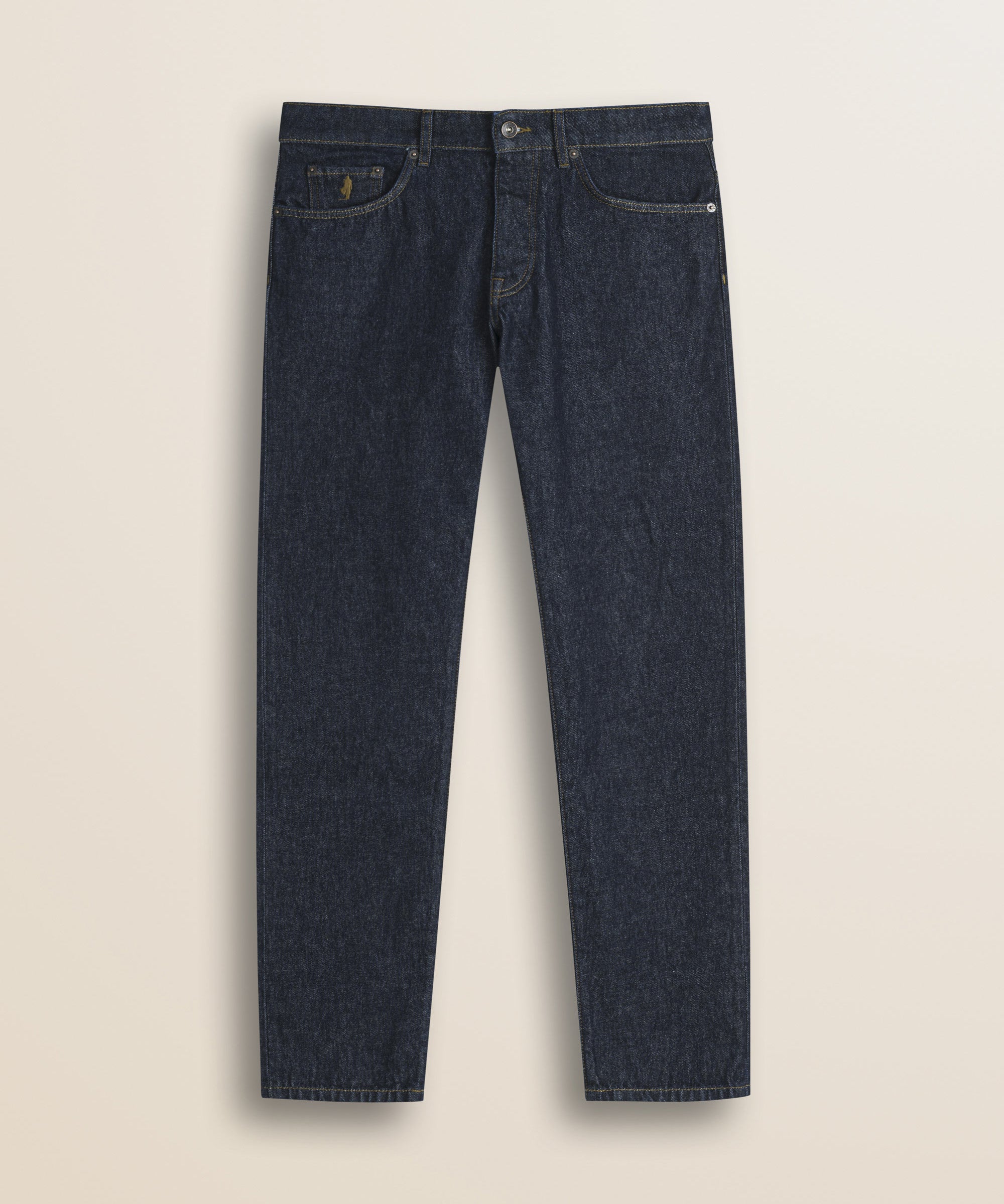 Jeans 5 Tasche Rinse Pesante Regular Fit fronte - Rinse