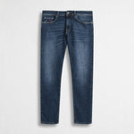 Jeans Slim Fit Mid Blue - Mid-Light Blue