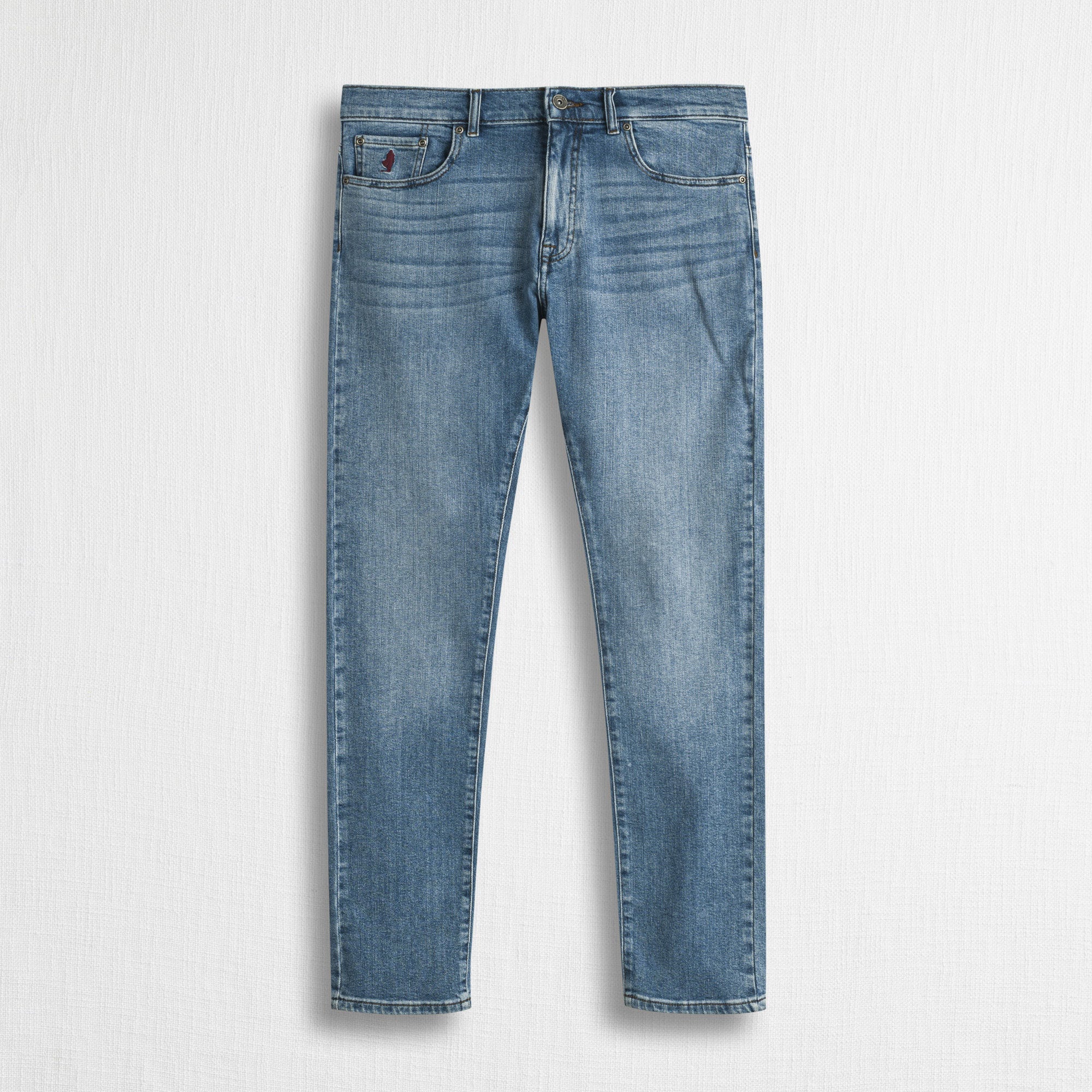 Jeans Slim Fit Blu Chiaro Bleached - Soft Light Blue