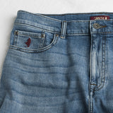 Jeans Slim Fit Blu Chiaro Bleached