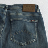 Jeans Slim Fit Scuro Strappato
