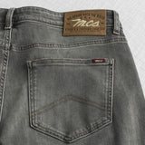 Jeans Slim Fit Grigio e Nero