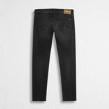 Jeans Slim Fit Grigio e Nero