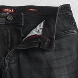 Jeans Slim Fit Grigio e Nero