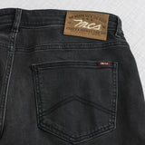 Jeans Slim Fit Grigio e Nero